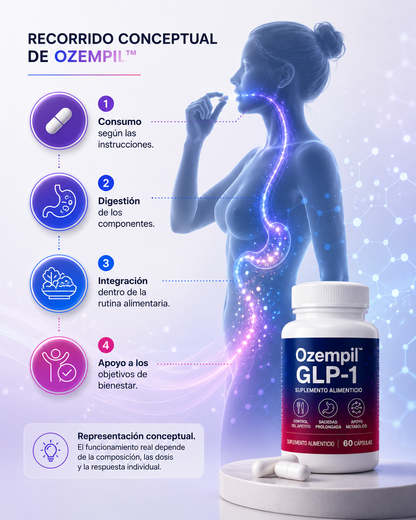 Ozempil™ | Quemador de grasa en 60 cápsulas | Ciclo de 30 días.